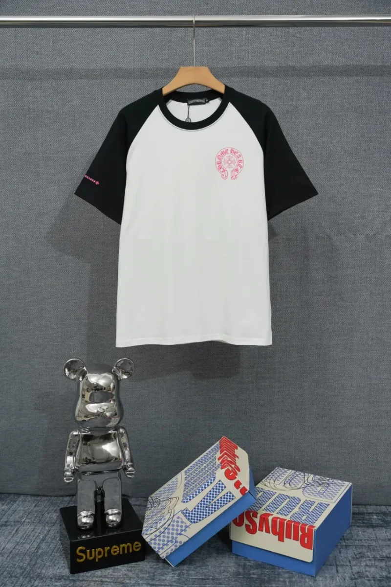 CH Pink Horseshoe Logo Raglan T-Shirt