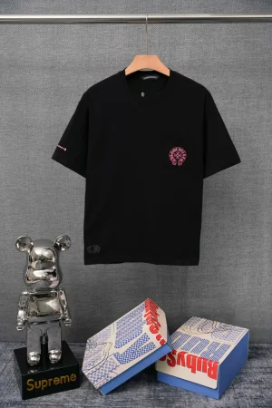 CH Pink Horseshoe Pocket T-Shirt