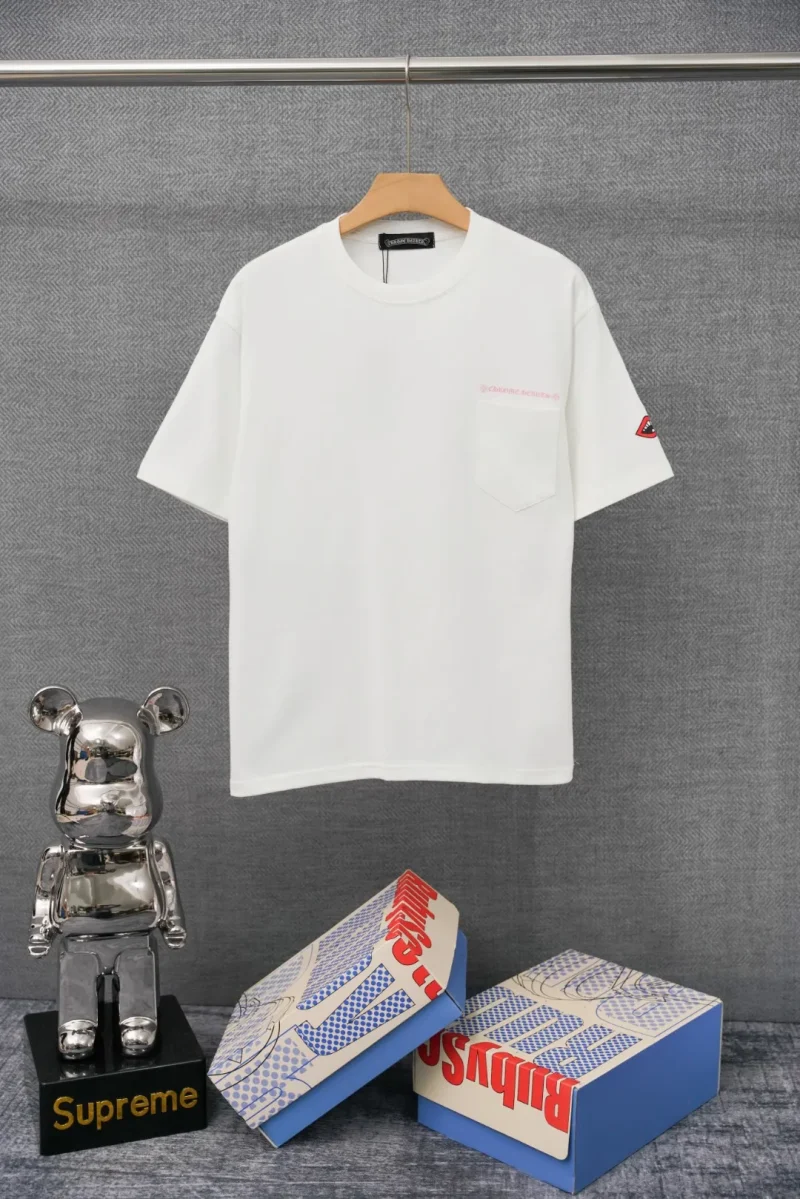 CH Pink Logo USA Pocket T-Shirt