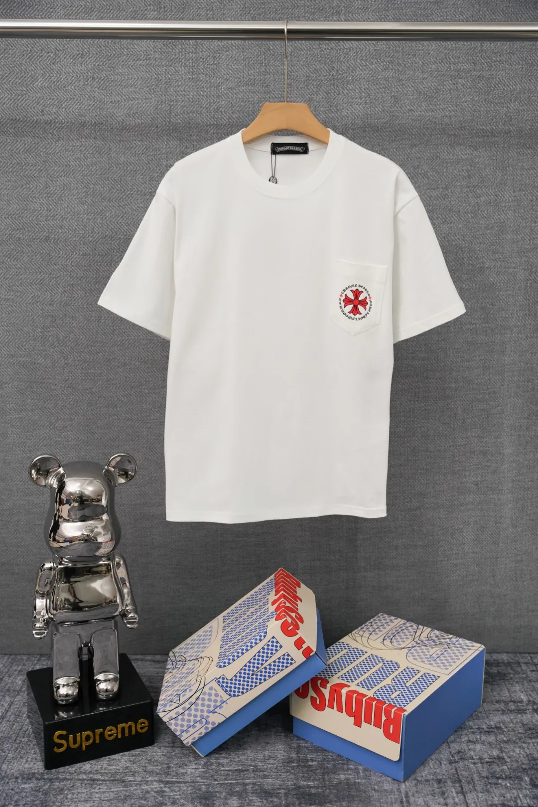 CH Red Cross Pocket Logo T-Shirt