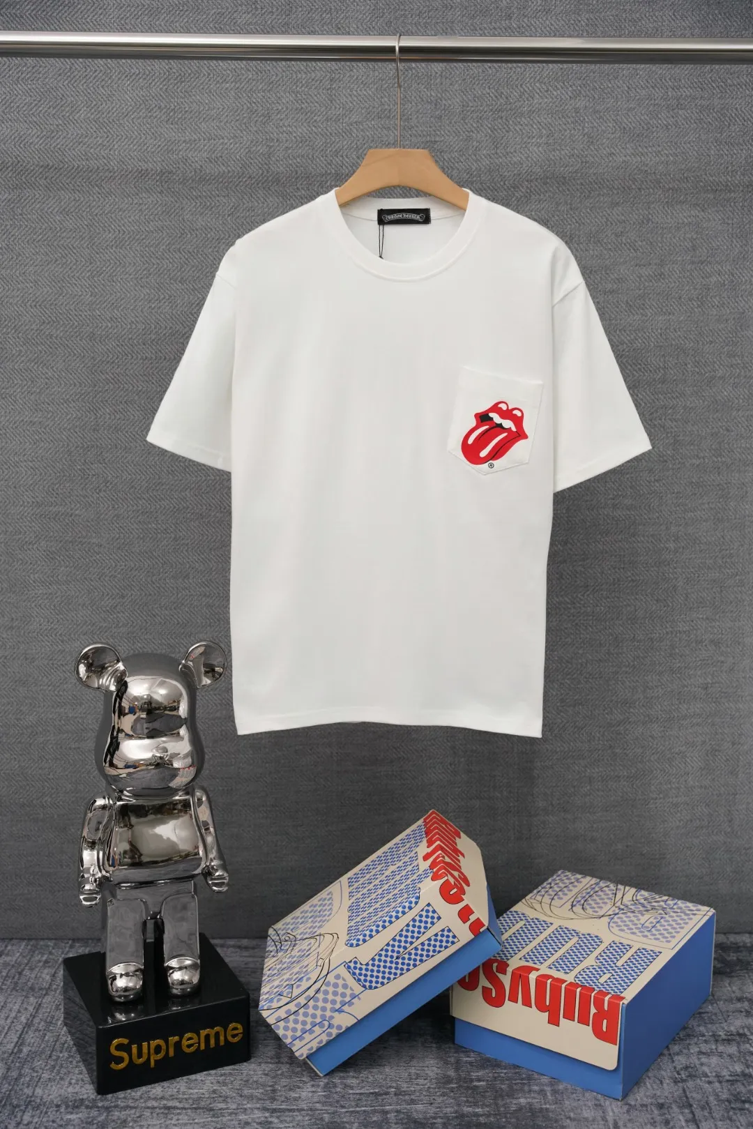 CH Red Tongue Logo Pocket T-Shirt