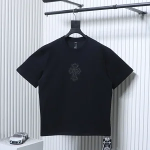 Back CH Rhinestone Cross T-Shirt
