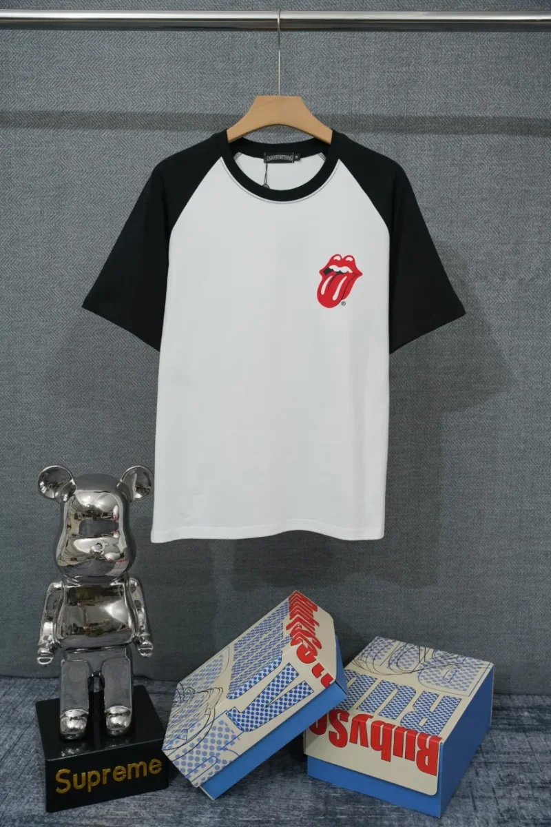 CH Rolling Stones Tongue Logo Raglan T-Shirt