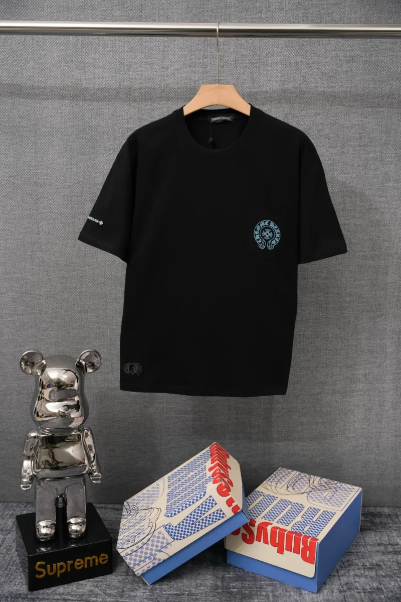 CH Sky Blue Horseshoe Logo T-Shirt