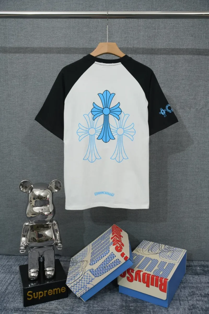 Back CH Triple Cross Logo Raglan T-Shirt