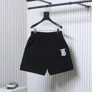 Classic Embossed Logo Cotton Shorts