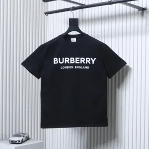 Classic Letter Print Cotton T-Shirt
