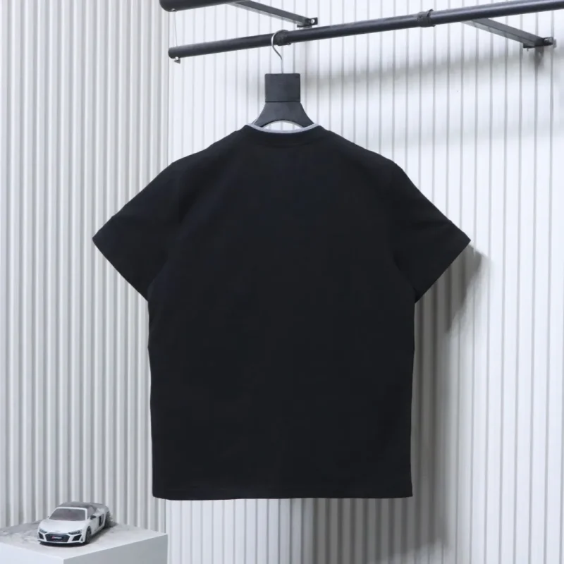 Back Double Collar Embroidered T-Shirt