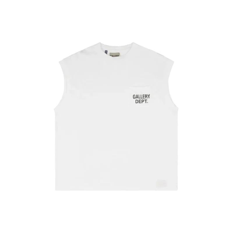 Gallery Dept Pocket Logo Sleeveless Shirt
