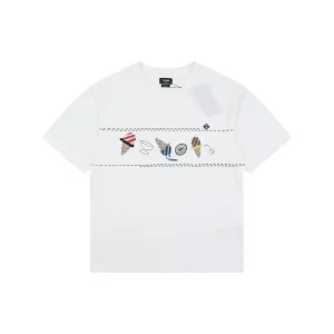 Ice Cream Embroidered Graphic T-Shirt