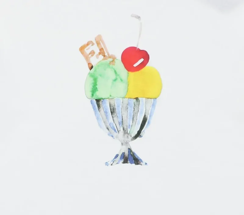 Ice Cream Sundae Logo