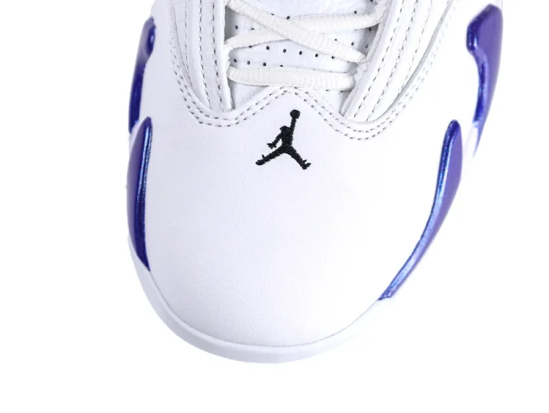 Jordan 14 Retro White Hyper Royal Top View