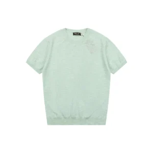 LP Honeycomb Knit Silk Linen T-Shirt