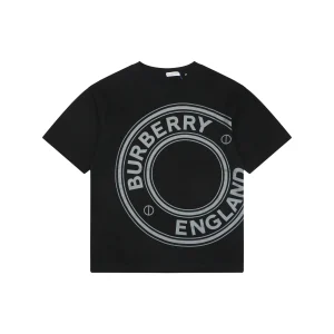 Large Circular Logo Graphic T-Shirt