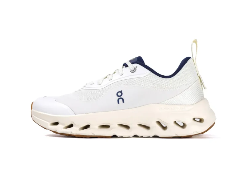 Lo x ON Cloudtilt 2.0 White Navy Left Side View