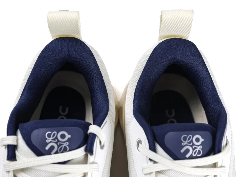 Lo x ON Cloudtilt 2.0 White Navy Tounge View