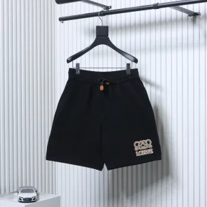Logo Print Drawstring Sweat Shorts