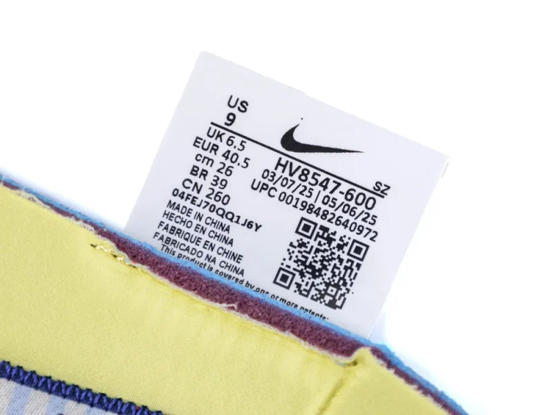 Size Label