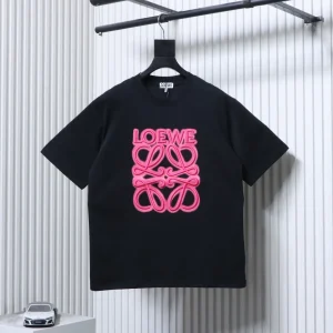 Neon Anagram Embroidered T-Shirt