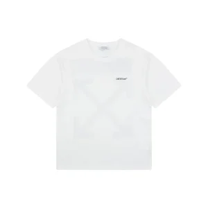 Off-White Gradient Interwoven Arrow Graphic T-Shirt