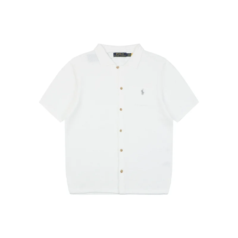 RL N3 Jacquard Pocket Knit T-Shirt