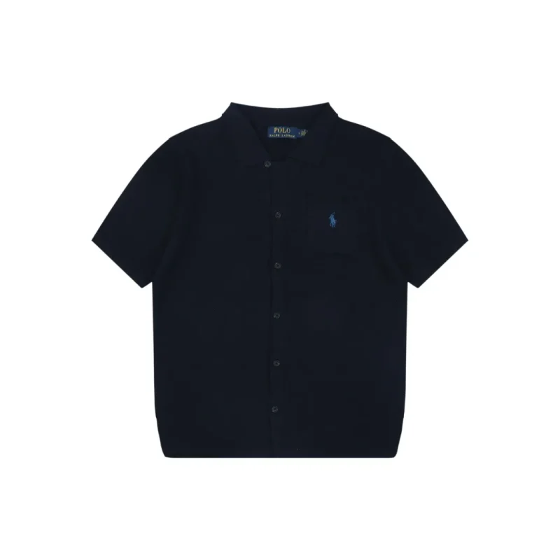 RL N3 Jacquard Pocket Knit T-Shirt