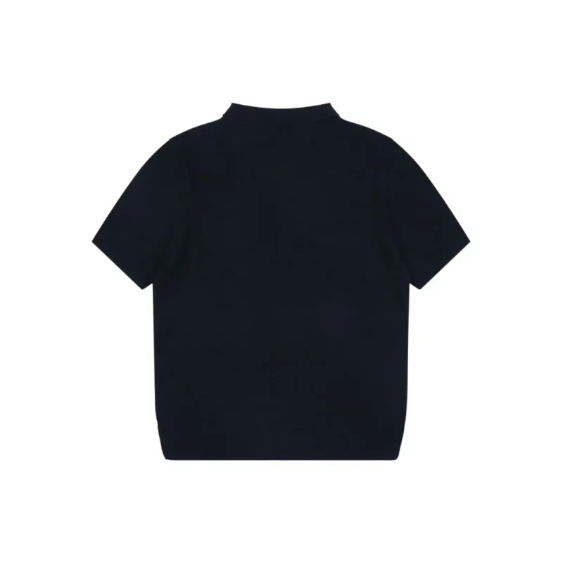 Back RL N3 Jacquard Pocket Knit T-Shirt