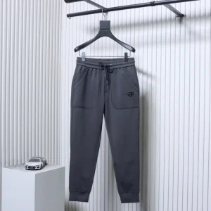 Reverse Stitch Pocket Casual Trousers