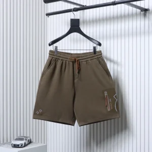 Running Side Patch Pocket Terry Shorts