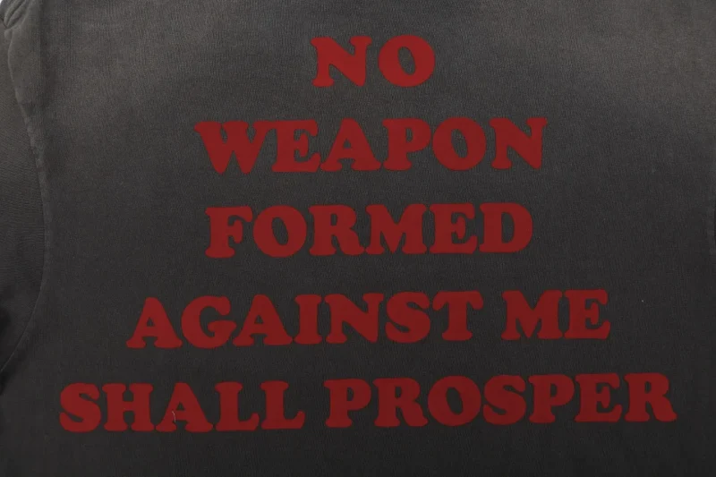 Logo No Weapon Formed Against Me Shall Prosper