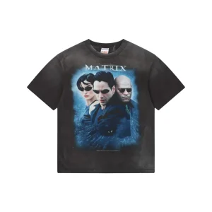 Saint Michael Matrix Vintage Movie Graphic T-Shirt