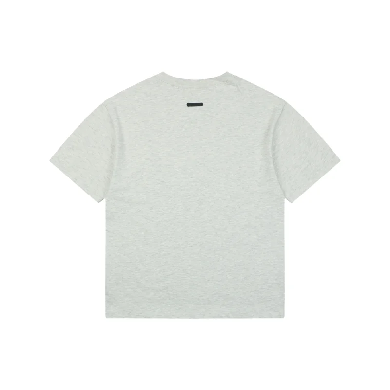 Back Small Logo Heavyweight Cotton T-Shirt
