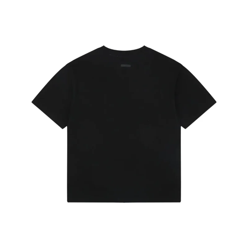 Back Small Logo Heavyweight Cotton T-Shirt