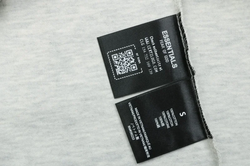 Label with QR Code