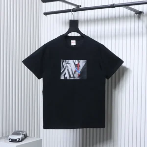 Sup Spider-Man Print Cotton T-Shirt