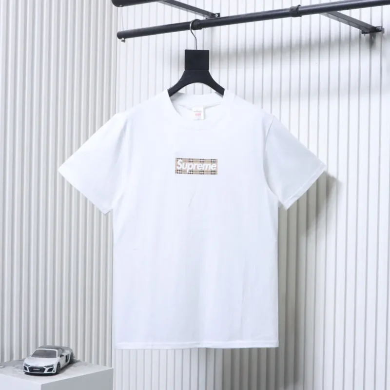 Sup x Bbr Collaboration Box Logo Print T-Shirt