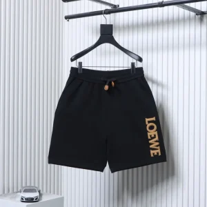 Terry Embroidered Logo Drawstring Shorts