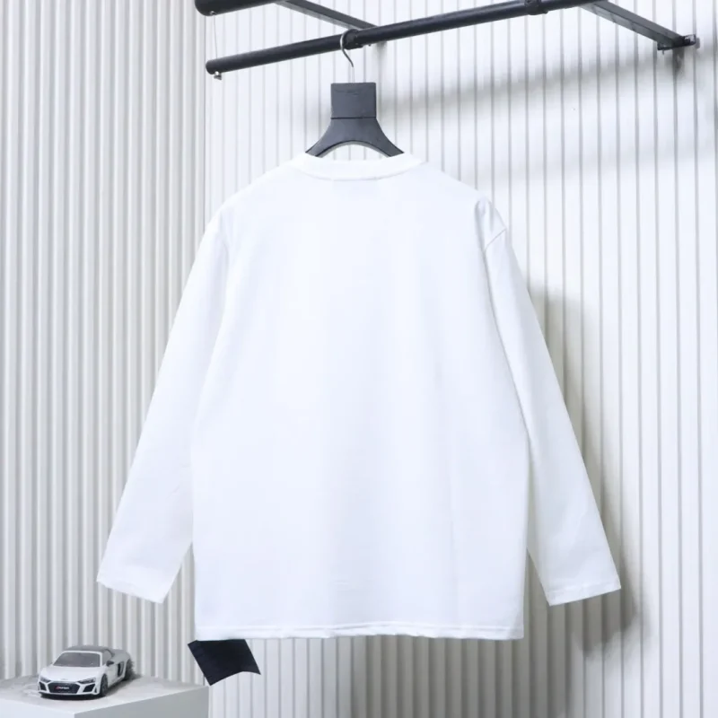 Back Triangle Logo Pocket Long Sleeve Shirt