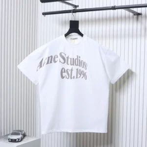 Acne 1996 Logo Print T-Shirt