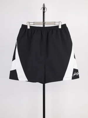 Acne Color-Blocked Woven Shorts