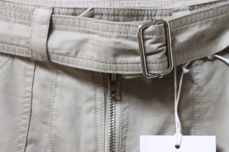Zipper Detail and Buckle