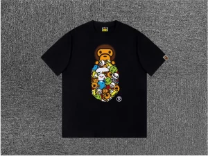 BAPE Ape Head Collage Print T-Shirt