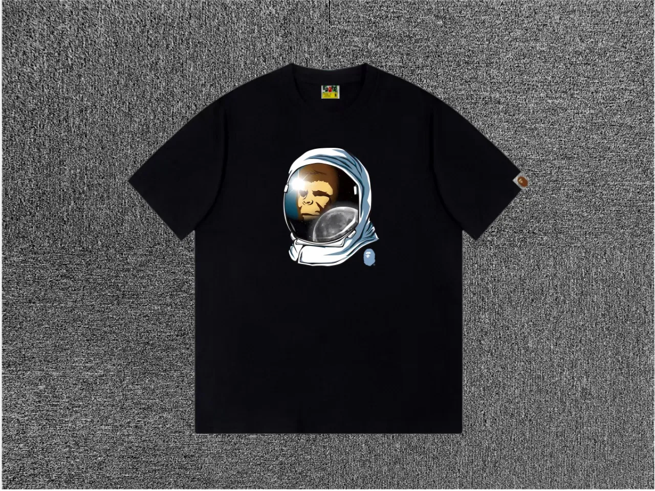 BAPE Astronaut Ape Head Graphic T-Shirt