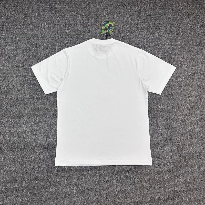 Back BAPE Cartoon Ape Blue Camouflage T-Shirt
