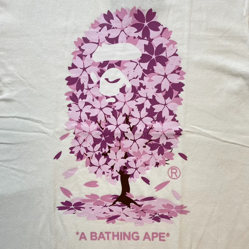 Cherry Blossom Ape Head Logo