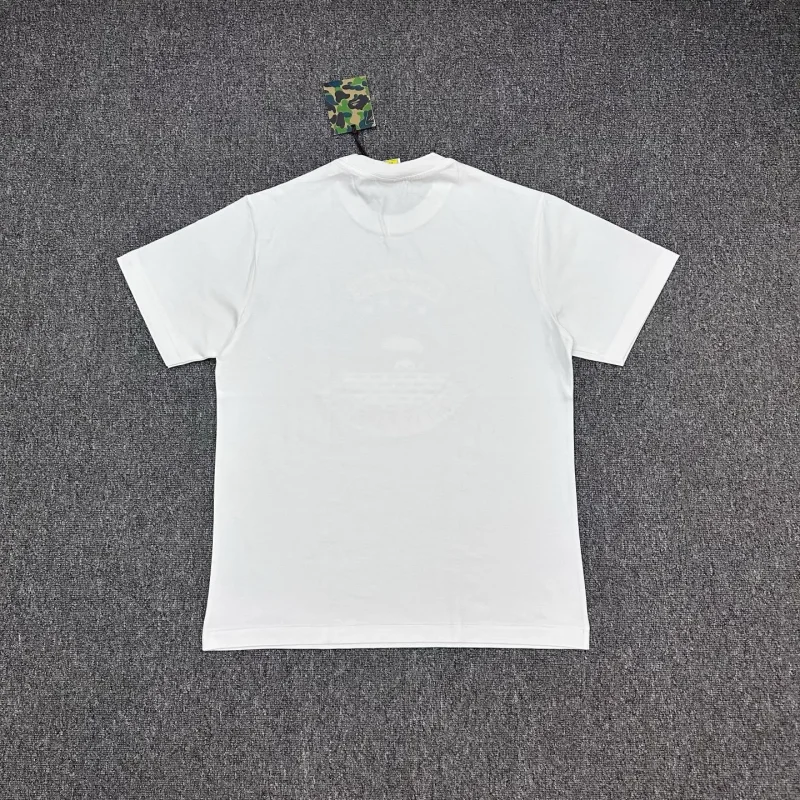 Back BAPE Pattern Print T-Shirt