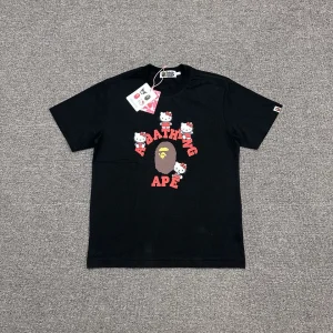 BAPE x Sanrio Hello Kitty Ape Head Graphic Cotton T-Shirt