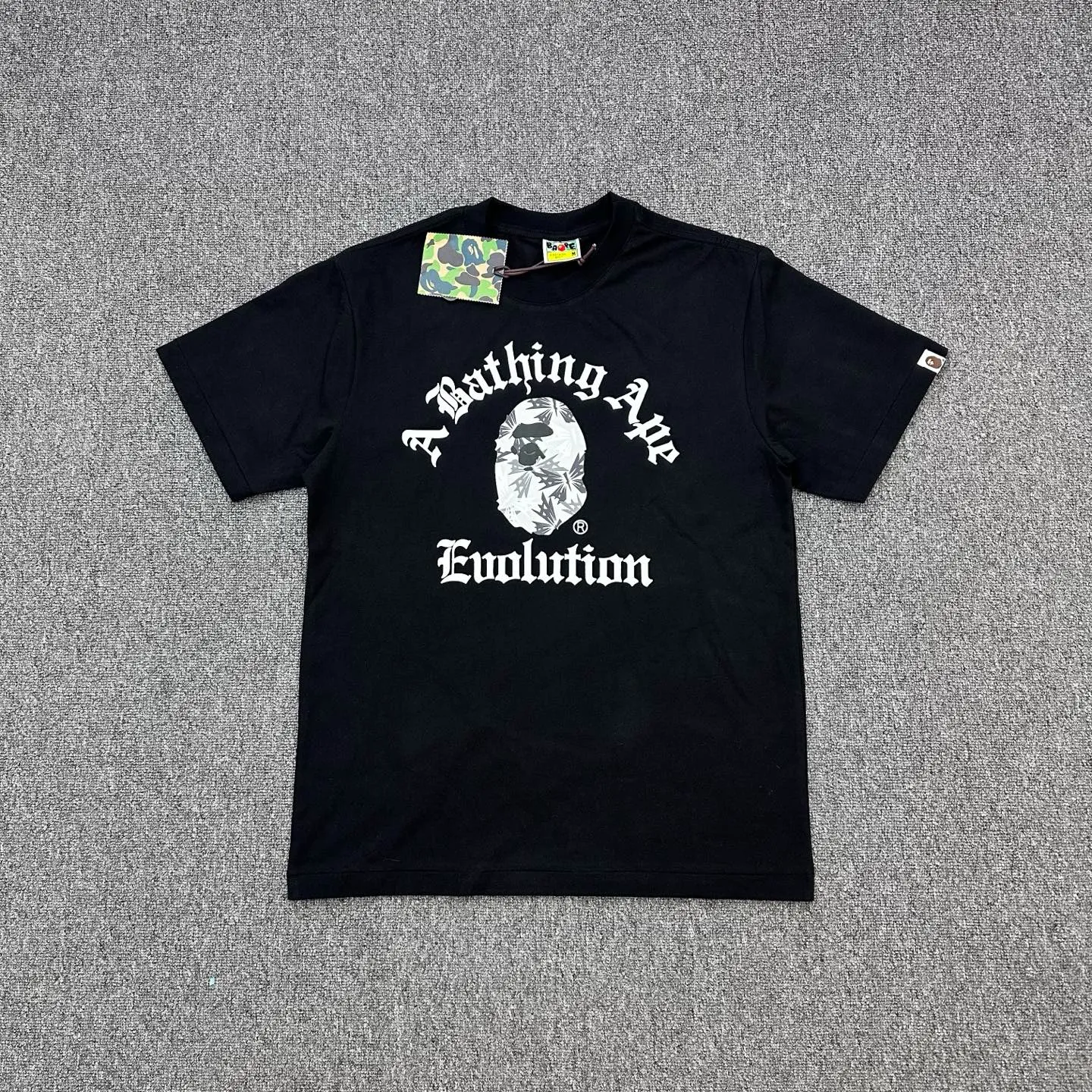 BAPE × EVOLUTION Nicholas Tse Ape Head Graphic T-Shirt