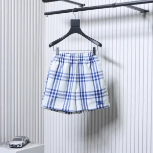 BBR Pony Check Embroidered Shorts