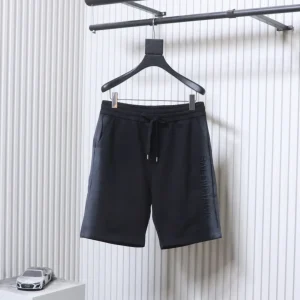 BLCG Airbrushed Logo Embroidered Shorts